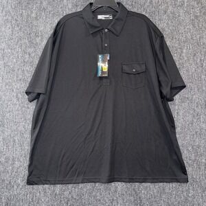 Roundtree & Yorke Polo Shirt Mens 3XL Performance Golf Big Man Moisture Wicking